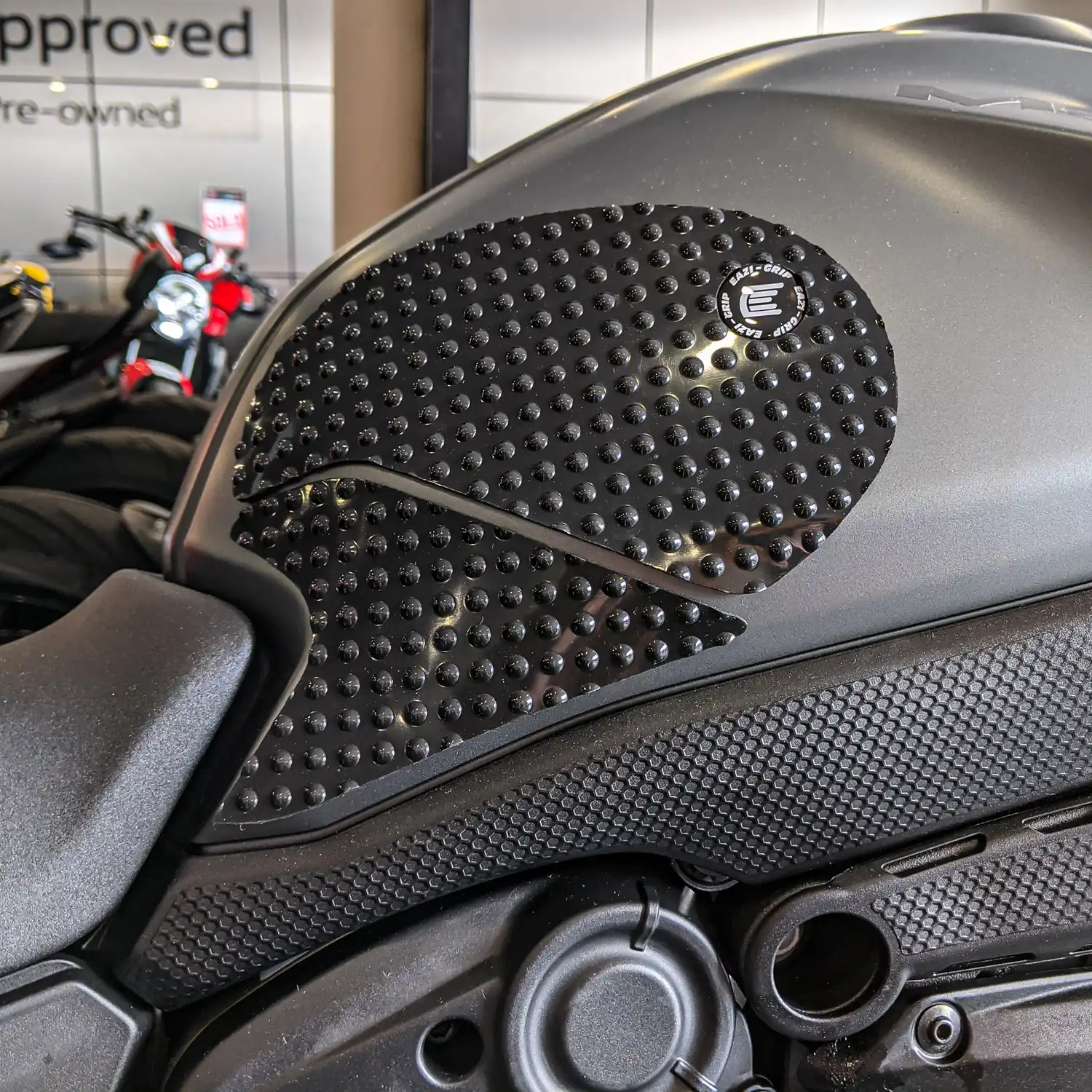 Ducati monster grips top