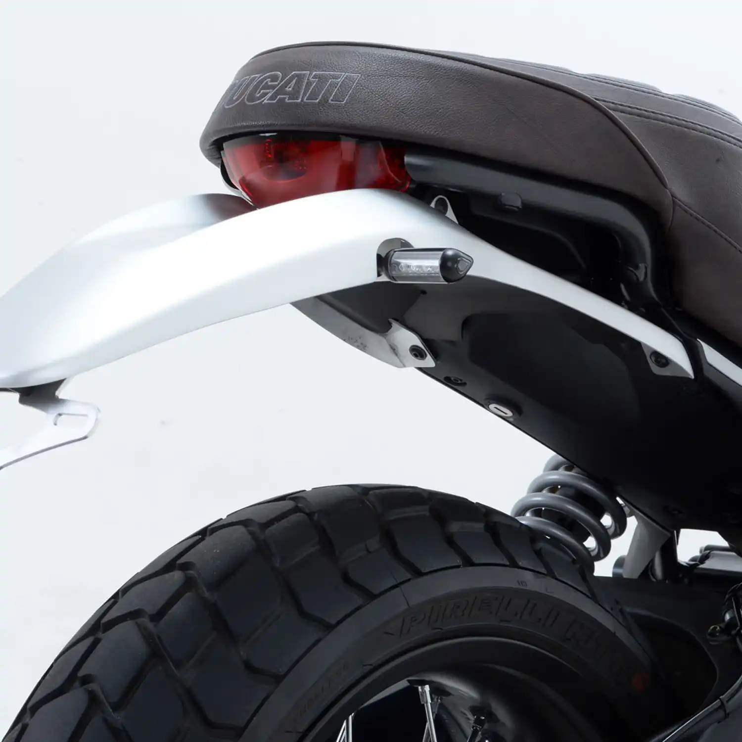 R&G Tail Tidy LP0177BK For Ducati Scrambler Icon 2015-2020 – Black Stainless