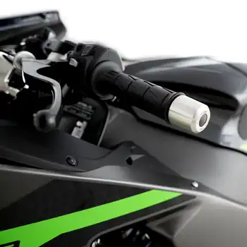 R&G Racing | Bar Ends (Stainless Steel) for Kawasaki