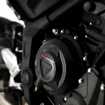 Carbon Fibre Engine Case Slider (RHS) for Triumph Trident 660 '21-,Daytona 660 '24- & Tiger 660 '22-