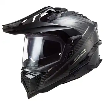 LS2 MX701 CARBON EXPLORER GLOSS CARBON HELMET