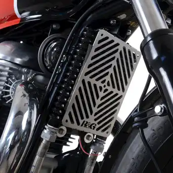 Stainless Oil Cooler Guard for the Royal Enfield Interceptor 650 ’19- & Continental GT 650 ’19-