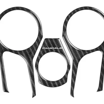 Red Dynamic Carbon Fibre Yoke Pad for Ducati Panigale 1199/1299 '12-'16 models