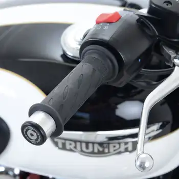 Bar End Sliders for the Triumph Bonneville T120 '16- and Triumph Bonneville Bobber '17-'20