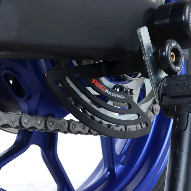 Toe Chain Guards - Toe Guard Yamaha YZF-R1/R1M '15- ,MT-10 '16- & SP '17- ,Yamaha Tracer 9 (GT) '21- '24, Yamaha MT-09 (SP) '21- and YZF-R9 '25- models