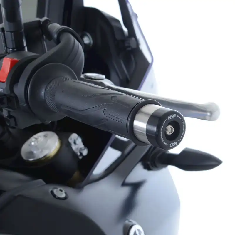 Bar End Sliders for the Yamaha Tenere World Rally(T7) 2024, Tenere 700 '19- '24, Tenere 700 World Raid '22- & Tenere 700 Rally '21- (without OEM Hand Guards)