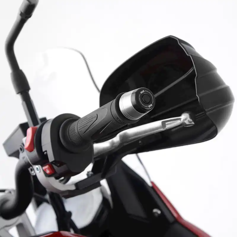Bar End Sliders for Triumph Trident 660 '21- '24, Daytona 660 '24-,  Speed Triple 1200 RS '21-  (without mirrors) & Royal Enfield Continental GT 650 ’19-