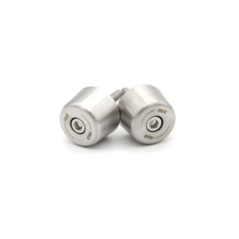 R&G Stainless Steel Bar Ends for Husqvarna Vitpilen/Svartpilen 401 ’20- '23, Svartpilen '21- & KTM 390 Adventure '20- '24