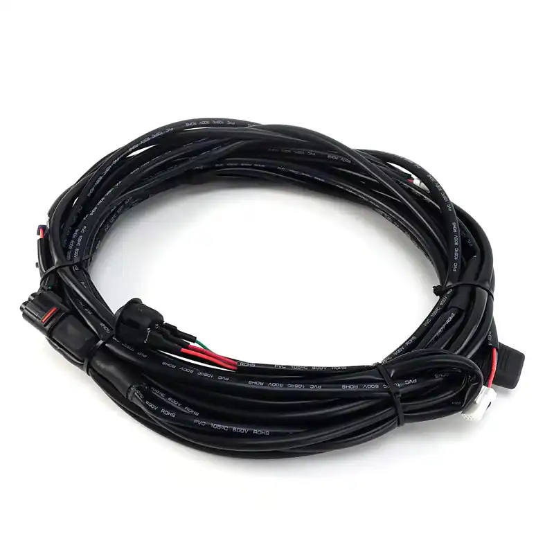 Automotive Rock Light / Scene Light Wiring Harness for T3 Switchback Signals 