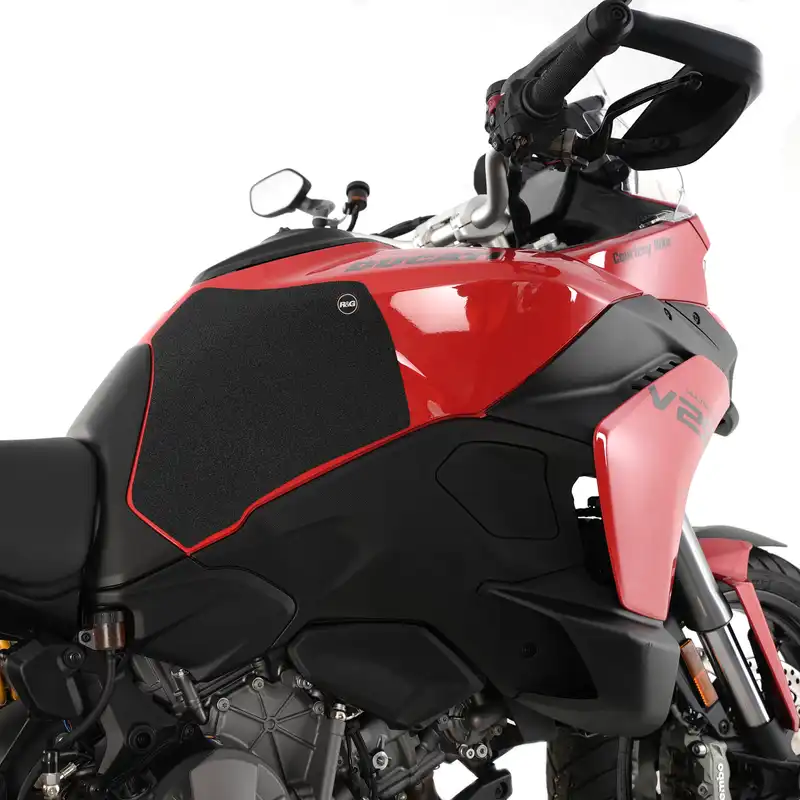 R&G Tank Traction Grips for Ducati Multistrada V2 '25- (2-Piece Kit)