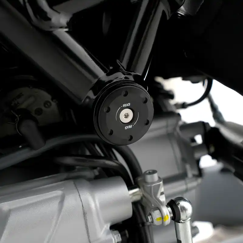 Frame Plug for Kawasaki Ninja H2(R) '15-, Ninja H2 SX '18- (RHS, Lower) & Moto Guzzi V100 '23-, Stelvio '24- (LHS Only).