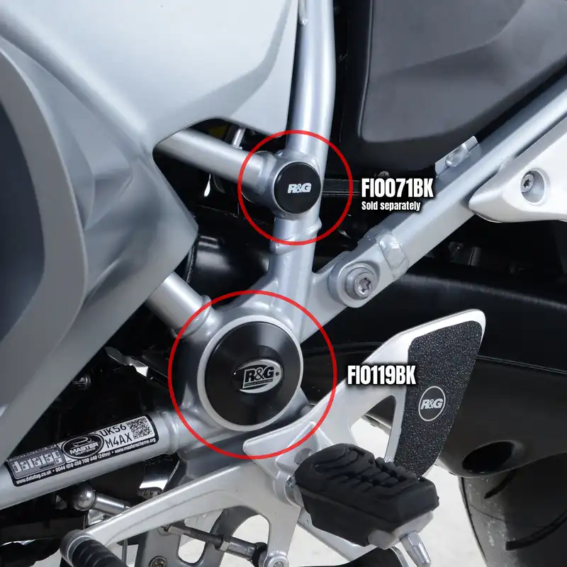 Frame Plug (LHS or RHS) for BMW R1200RT '14-, R1200RS '15-, R1200R '15-, R1250RT '19-