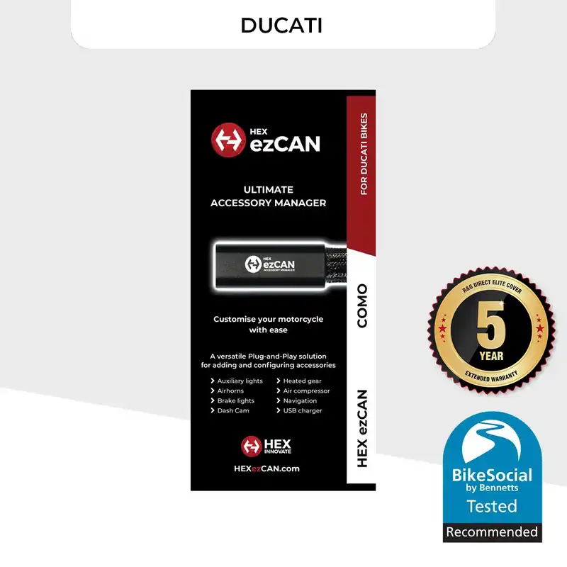 HEX ezCAN - Como for Ducati Bikes