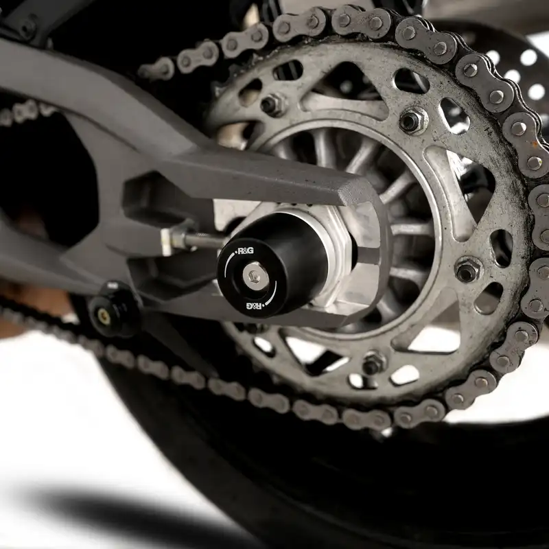 APEX Swingarm Protectors for the Ducati Streetfighter V2(S), Panigale V2(S) '25- & Scrambler 1100 '18- & Scrambler 1100 Pro '20- 