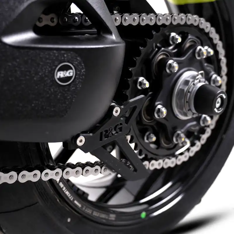 Toe Chain Guards - Toe Guard for the Triumph Speed Triple 1200RX '25-, Speed Triple 1200RR '22- & Speed Triple 1200RS '21-