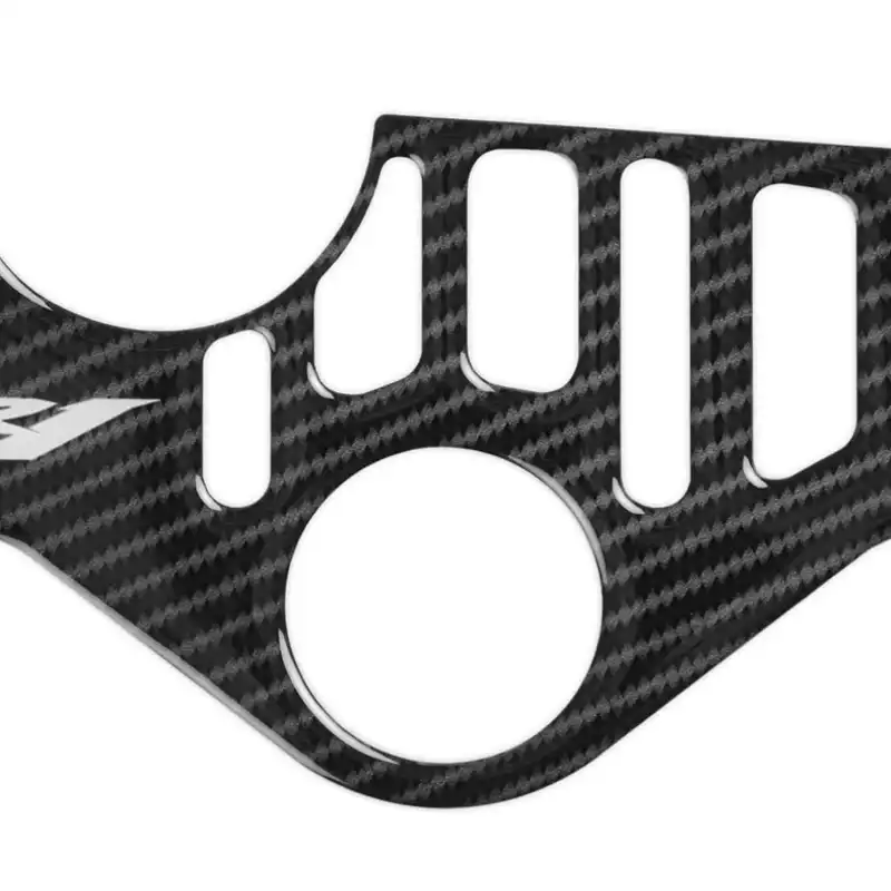 Red Dynamic Carbon Fibre Yoke Pad for Yamaha YZF-R1 '15-'17