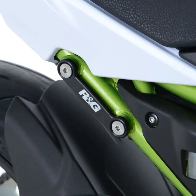 Rear Foot Rest Blanking Plates for Kawasaki Z650 and Ninja 650 '17- '24