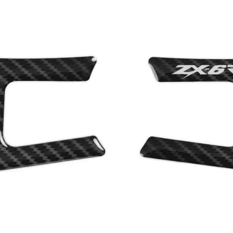 Red Dynamic Carbon Fibre Yoke Pad for the Kawasaki ZX-6R '09-'11