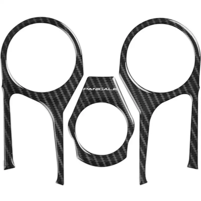 Red Dynamic Carbon Fibre Yoke Pad for Ducati Panigale S 1199/1299 '12-'16 models ('S' Models ONLY)