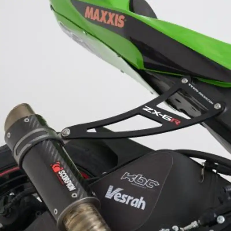 Exhaust Hanger And Footrest Blanking Plate For Kawasaki ZX6R '09- '24