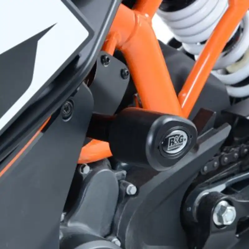 Aero Crash Protectors for KTM RC 125 '14-'21 / RC 200 '14-'21 and RC 390 '14-'21