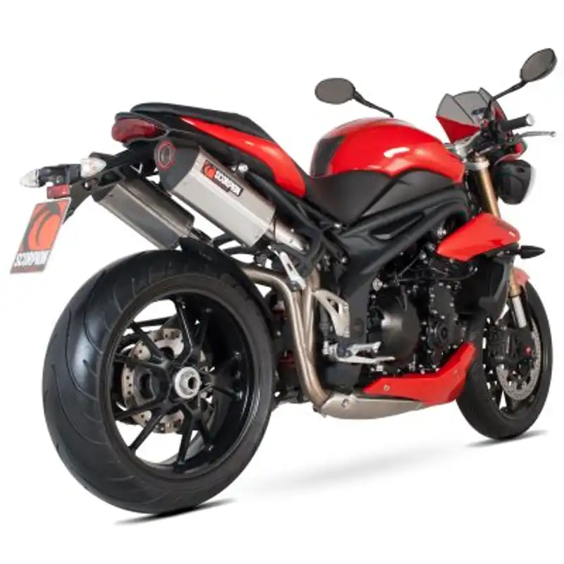 Scorpion Exhaust for Triumph Speed Triple '11-'15 (Serket Style)
