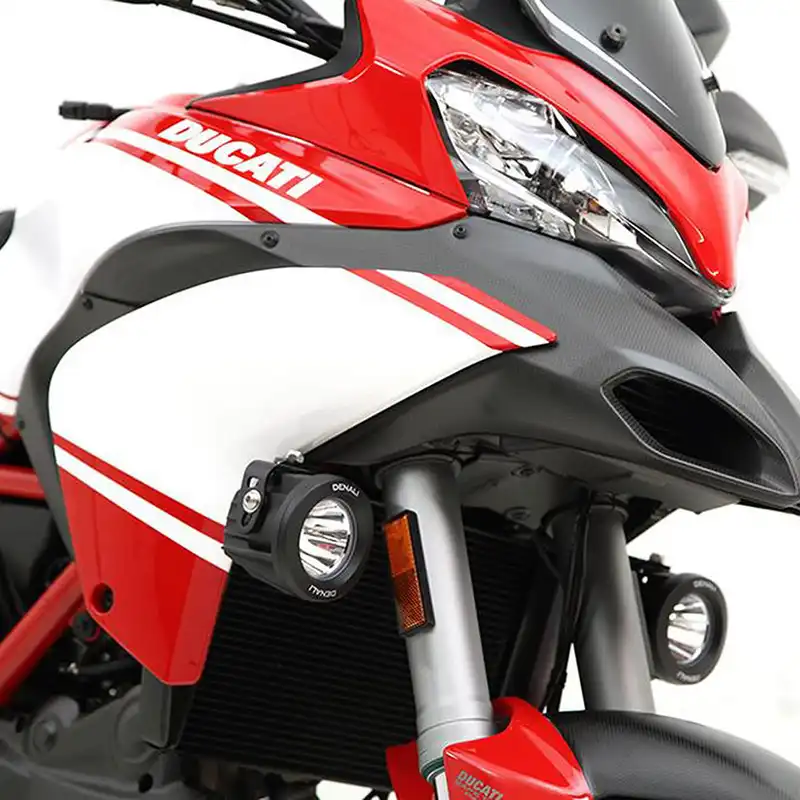 Denali light mount for  Ducati Multistrada 1200/S '10-'14