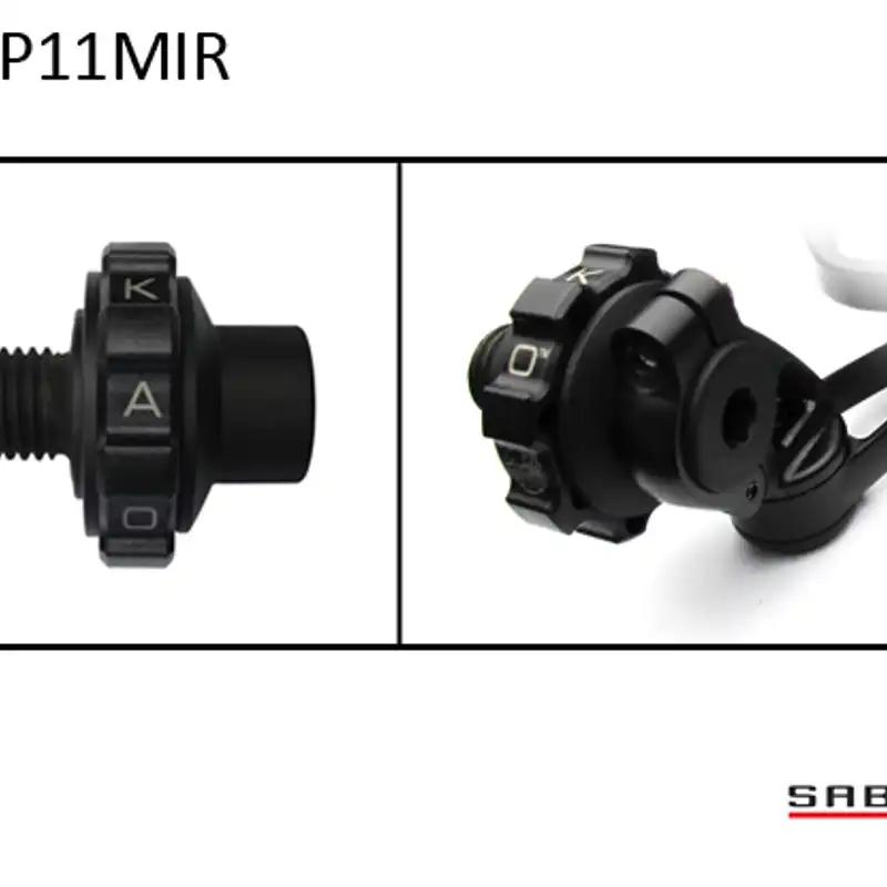 Kaoko Throttle Stabilizer for the Triumph Speed Triple 1050 (2011-) with Triumph mirror part A9900596 